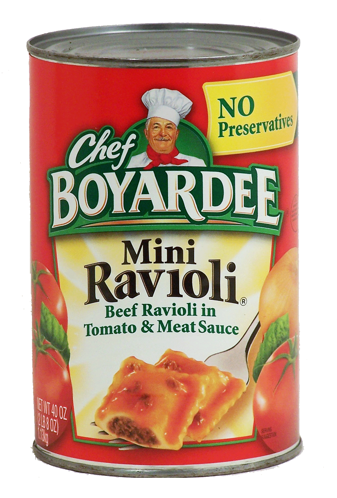 Chef Boyardee&nbsp;&nbsp;mini beef ravioli in tomato & meat sauce Full-Size Picture